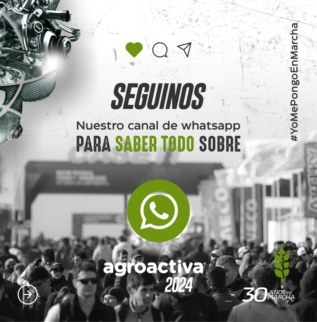 Â¡Sumate al canal de Whatsapp de AgroActiva!
